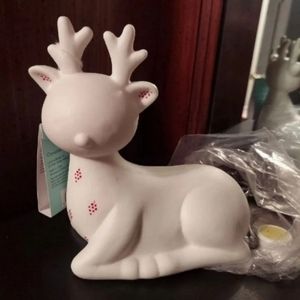 Ceramic LED Fawn Reindeer Nightlight BNWT Limited Edition 2021 SO RETIRED